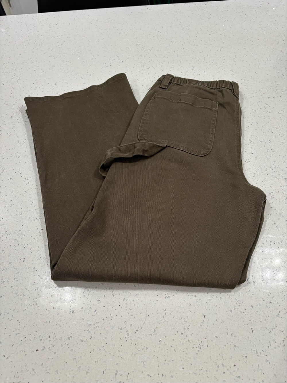 Women’s Brown Casual Cotton Cargo pants Size L Worn once pant